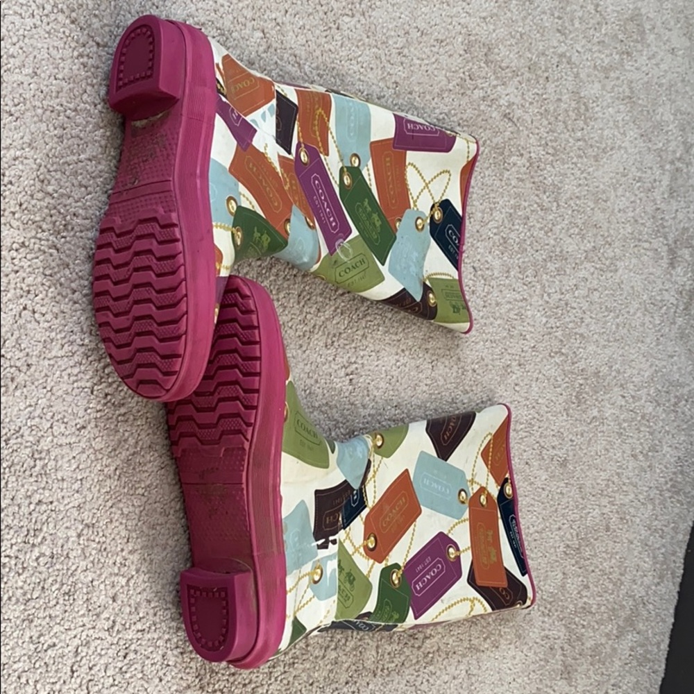 Coach Rain Boots